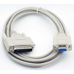 Seri Yazici Kablosu Rs232 9Pin Dişi 25Pin Erkek Tüm Seri Epson